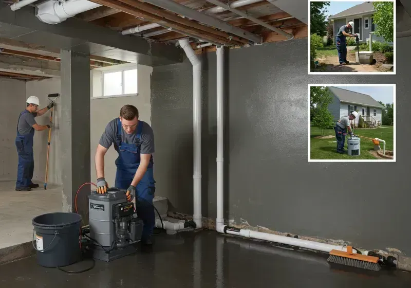 Basement Waterproofing and Flood Prevention process in Green Oaks, IL